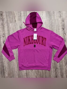 Nike Tennis Hoodie Men's NikeCourt Purple Heritage FQ2093-516 Large NWT